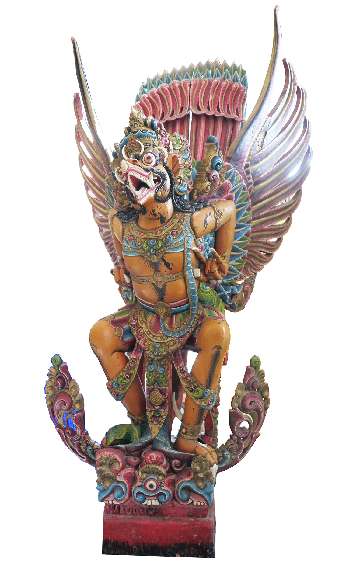 Amazing Carved Wooden Garuda Modernism